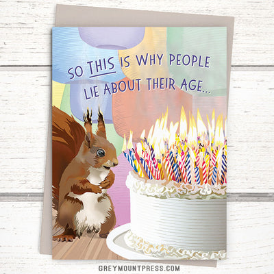 funny birthday card for friend